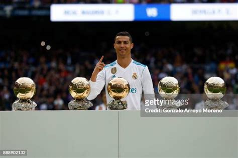 1,530 Cristiano Ronaldo Golden Ball Photos & High Res Pictures - Getty ...