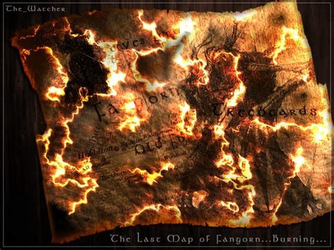 Fangorn Burning Map by caioalmeida on DeviantArt