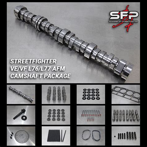 Streetfighter Camshaft Complete Kit L76l77 Afm Engine Vevf Kpm