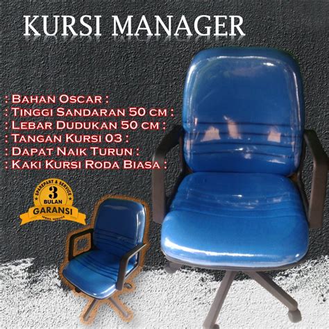 Jual Jual Kursi Kantor Manager Motif Garis Costume Warna Termurah Dan