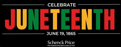 Schenck, Price, Smith & King, LLP on LinkedIn: #juneteenth 