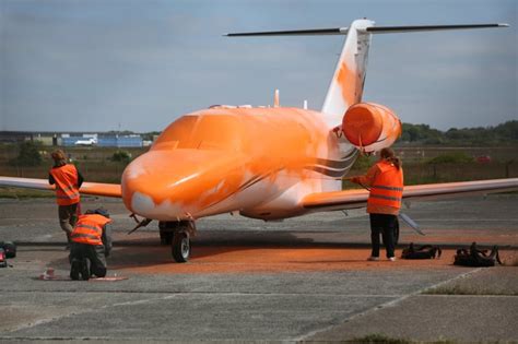 Climate Activists Spray Paint Private Jet