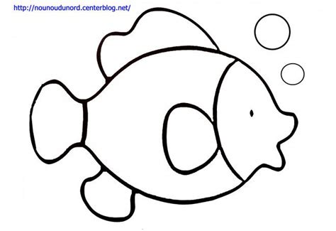 Coloriage Poisson Facile Et Dessin Gratuit Imprimer Dessine Les