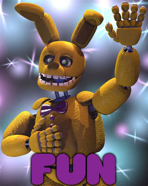 Spring Bonnie Poster By Lord Kaine Fnaf Freddy Freddy Fazbear Five