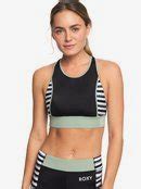 Roxy Fitness Haut De Bikini Crop Top Pour Femme Roxy