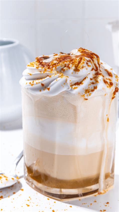 Indulge In The Decadence Of A Salted Caramel Brulee Latte With This