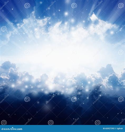 Light from heaven stock photo. Image of bright, shine - 65927392