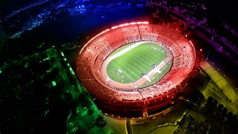 HD wallpaper: River Plate, soccer, stadium, no people, illuminated ...