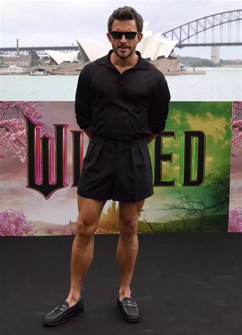 Jonathan Bailey Shows Off Super-Toned and Tan Legs in Short Shorts at