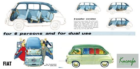 Fiat 600 Multipla Kucarfa