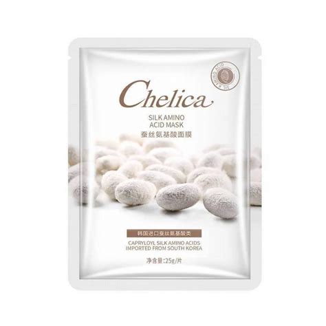 Тканевая маска с протеинами шелка Chelica Silk Amino Acid Mask