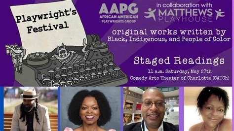 Playwrights Festival Staged Readings with African American Playwrights ...