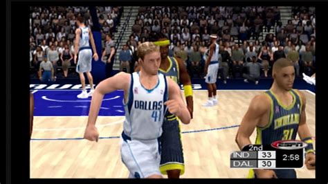 Sega Sports Nba K Espn Indiana Pacers Vs Dallas Mavericks Ps