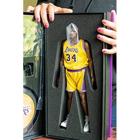 Enterbay Nba Los Angeles Lakers Shaquille Oneal Figura De Acci N De