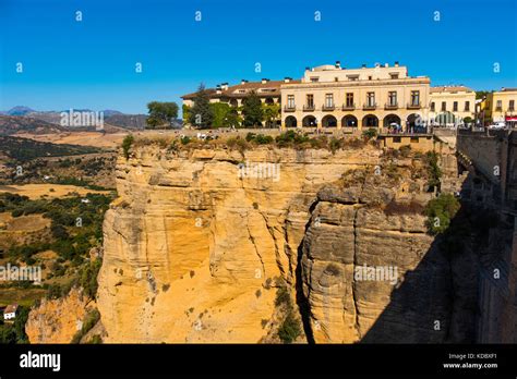 National tourism parador hotel ronda spain tourist building architecture hi-res stock ...