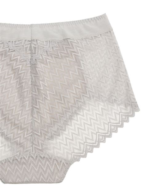 Bf Lace Bikini Brief Brown Satami Lingerie Satami