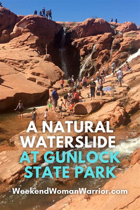 A Natural Waterslide at Gunlock State Park | State parks, Utah state ...