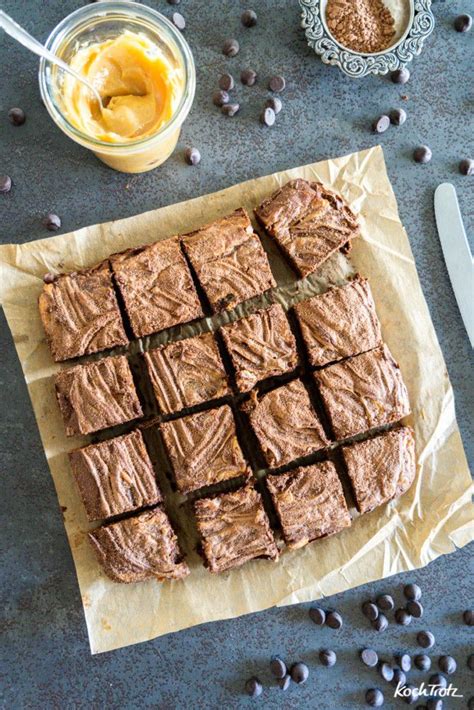 Karamell Brownies Sehr Variables Rezept Kochtrotz Einfache