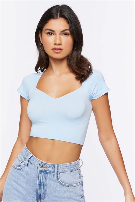 Cap Sleeve Crop Top