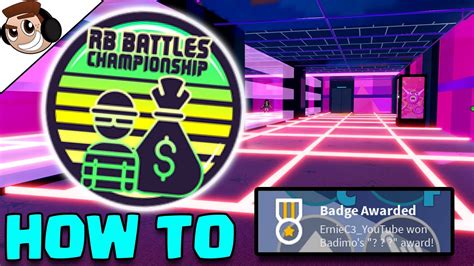 How To Get Rb Battles Jailbreak Badge Easiest Guide Youtube