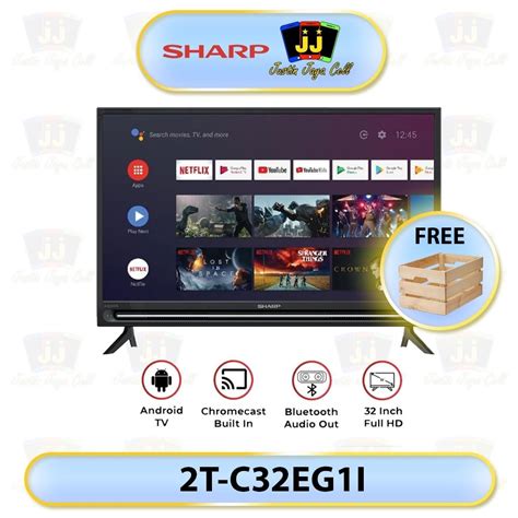 Jual Sharp Tv T C Eg I Inch Smart Hd Google Tv Garansi Resmi Sharp