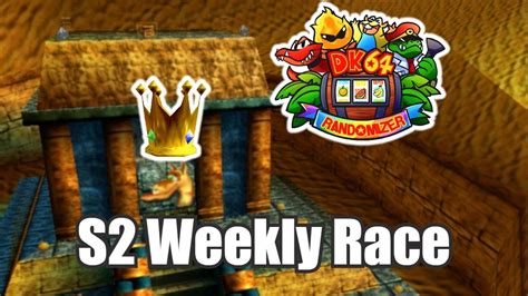 Donkey Kong Randomizer S Weekly Race July Youtube