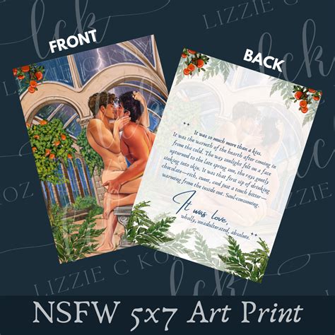 Enemies With An Earl Nsfw Art Print Lizzieckozbooks