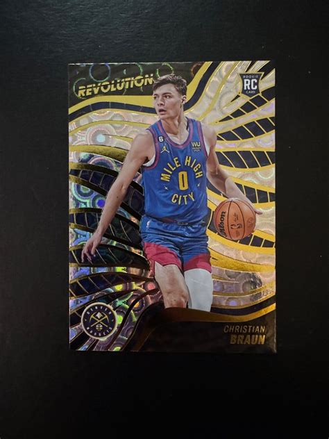 Panini Revolution Rookies Groove Christian Braun Rc