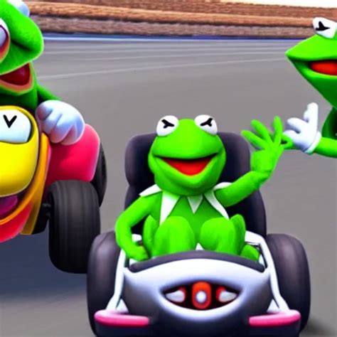 Kermit In Mario Kart Stable Diffusion OpenArt