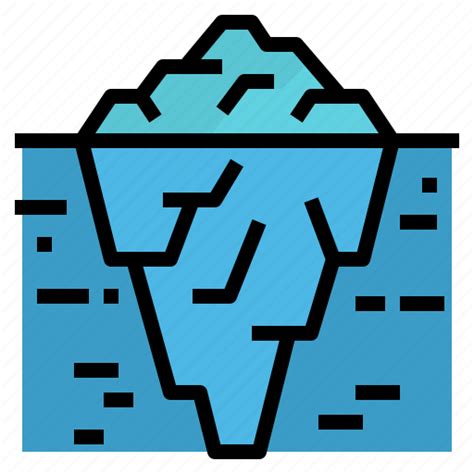 Glacier Iceberg Mountain North Icon Download On Iconfinder