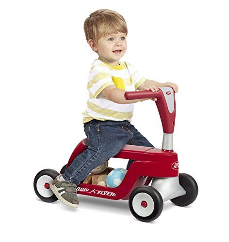 Radio Flyer Scoot 2 Scooter Toddler Scooter Or Ride On For Ages 1 4