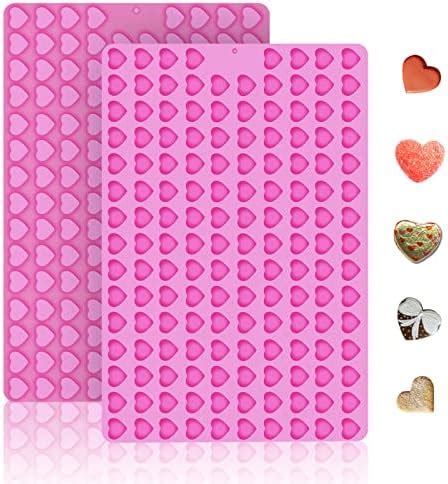 Amazon Silicone Mini Heart 55 Cavity Molds For Baking Heart Shape