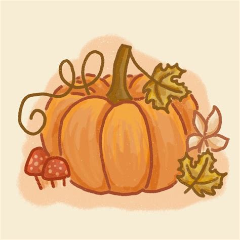 calabaza | Cute halloween drawings, Pumpkin drawing, Fall drawings