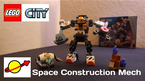 Lego City Space Construction Mech 60428 Speed Building Review Youtube