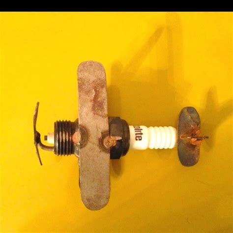 Spark Plug Airplane