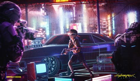 Cyberpunk 2077 Visual（2） Behance