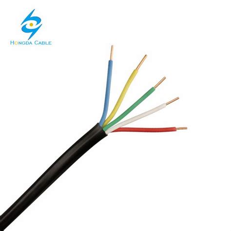 Pvc Double Insulated Single Copper Core Electric Wire Jytopcable