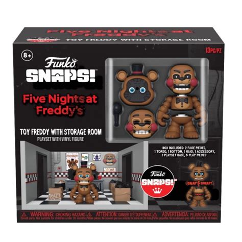 Figurine Fnaf Security Room Snap Playset Funko