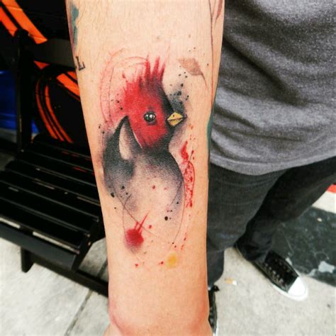 Update 69 Watercolor Cardinal Tattoo Latest In Cdgdbentre