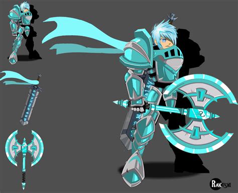 Celestial Paladin Set by Rakushee on DeviantArt