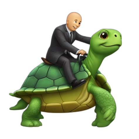 Turtle Riding A Scateboard Ai Emoji Generator