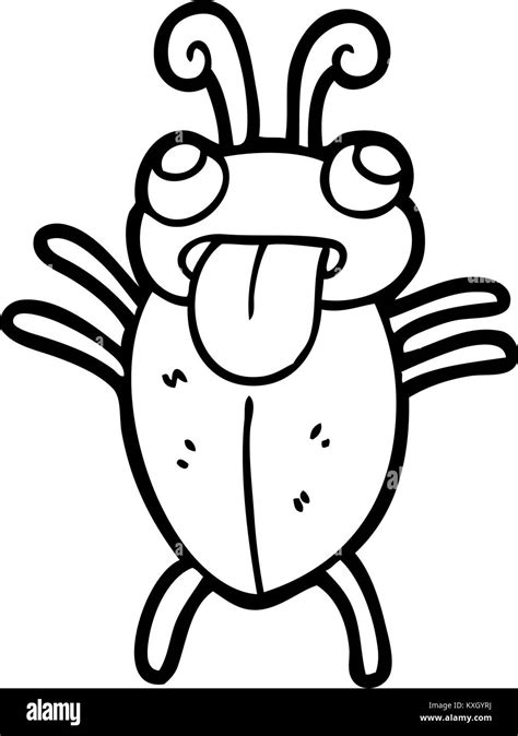 funny cartoon bug Stock Vector Image & Art - Alamy