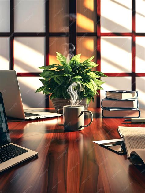 Ergonomic desk setup to enhance comfort and productivity while working