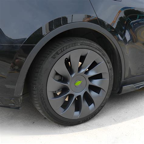 Model Y Induction Style Wheel Hub Caps Performance Wheel Hubcaps Teslaunch