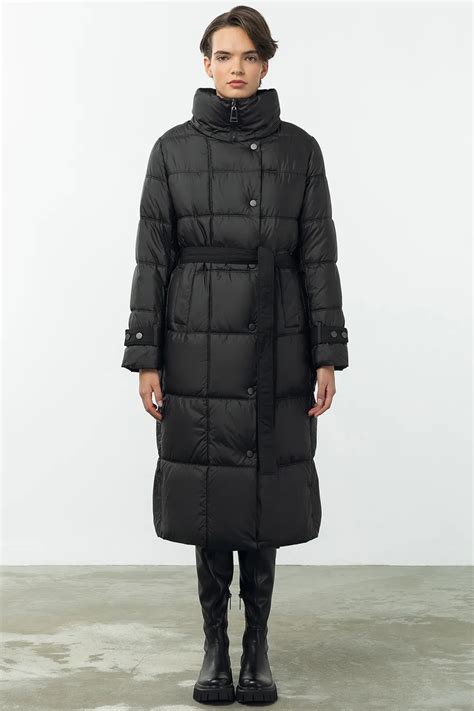 Стеганое пальто с капюшоном SnowQueen_collection 662530003 цены в ...