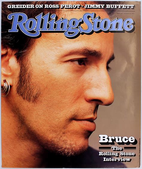 Bruce Springsteen Original Rolling Stone Magazine Cover Poster Barnebys