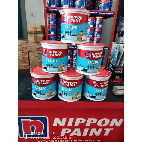 Jual Cat Tembok Q Luc 5 Kg Qluc 5Kg Nippon Paint Shopee Indonesia