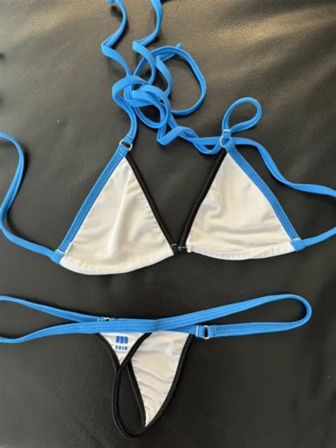 Rare Wicked Weasel Bikini Microminimus Th Birthday Nwot Old