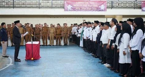 Anggota Pps Se Kabupaten Asahan Dilantik Ini Pesan Bupati