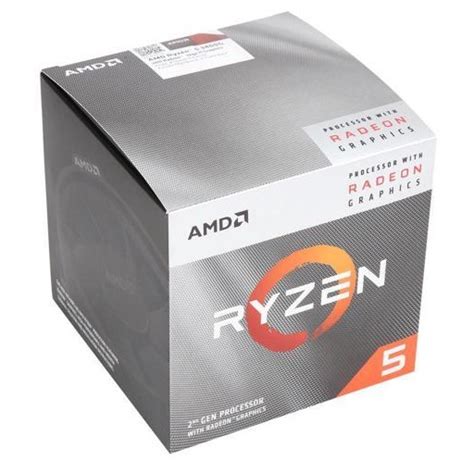 Ryzen 5 3400G + Radeon RX Vega 11 Graphics | CPU AMD Ryzen5 3Years ...